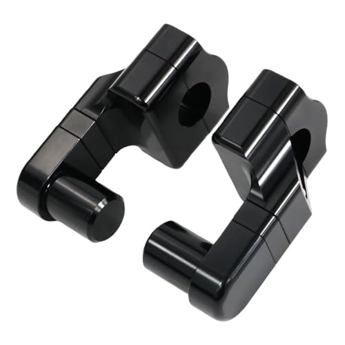 Rehausse guidon moto 22mm rotatif pour pontet guidon 7/8 pouces