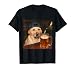 Labrador Drinking Beer Shirt Funny Fathers Day Dog Meme T-Shirt