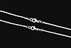 24pcs Chains for Jewelry Making 20 Inch 925 Sterling Silver Plated 1.2mm DIY Snake Chain Bulk Link Necklace with Lobster Clasps #5