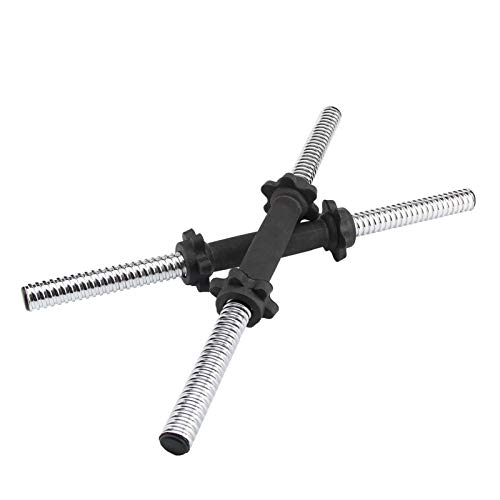 Youyijia Dumbbell Bar Pair 48cm Universal Dumbbell Set Adjustable Barbell Lifting Steel Dumbell Bar for Strength Training Workout Home Gym Fitness - Image 5