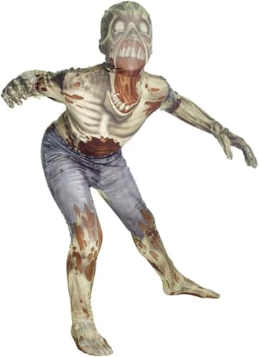 Morphsuits Zombie Costume For Kids Boys - Scary Halloween Zombie Outfit For Boys - Creepy Boys Costume