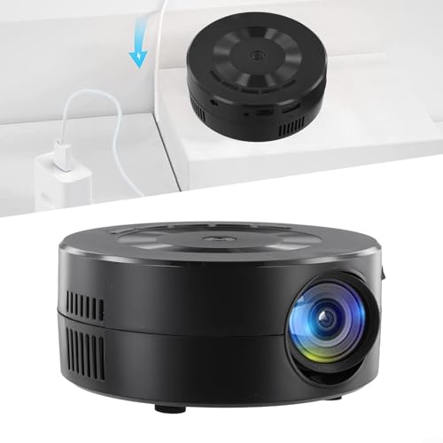 Mini proyector YT200 con alimentación de 5V 2A compatible con smartphone 4