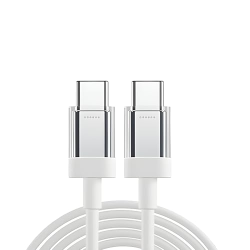 Image of 65W Nothing Original Type C Fast Data Cable Charging Compatible With Phone 2a /2 /Cmf 1 Support Rapidly Charging Power delivery Transfer Cabal for Other USB-C Devices,Earbuds,,Smartphone,Laptop, White