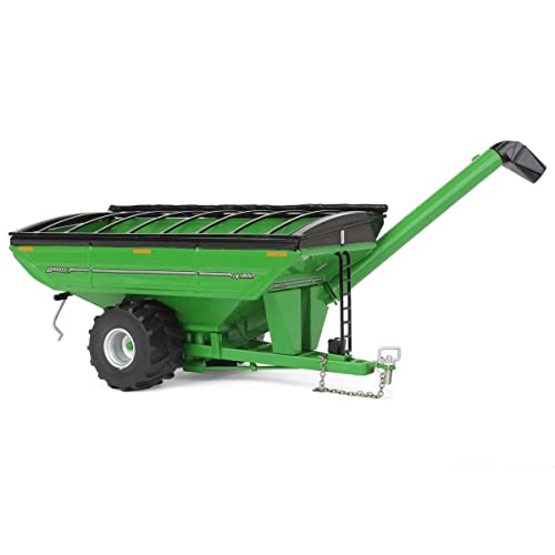 Spec Cast 1/64 Green Brent V1300 Grain Cart miniatura 2
