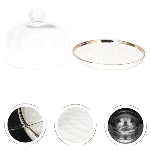 Plateau de conservation alimentaire réutilisable céramique verre