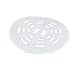 X-DREE Plastikowa półautomatyczna osłona do pralki o średnicy 20 cm Biała(20cm Dia Plastic Semi Automatic Washing Spin Cap Cover White
