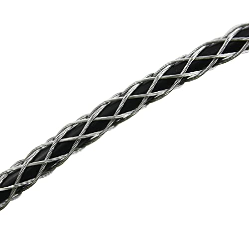 Vgongtech Cable Pulling Grip Sock Kit Galvanizing Steel Antislip Pipe Cable Wire Pulling Grips Lassos Set Flexible Eye Mesh Rope Set #TOP7