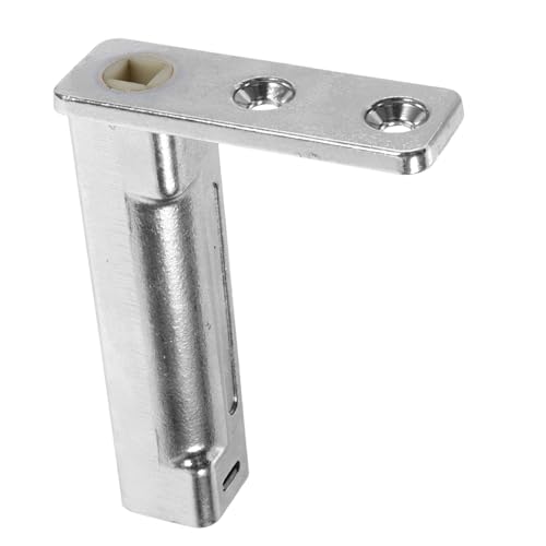 VILLCASE Bisagra del congelador enfriador bisagra reemplazable del congelador reemplazo cerca bisagra de la puerta del congelador reparar bisagra de congelador Acero inoxidable Plata