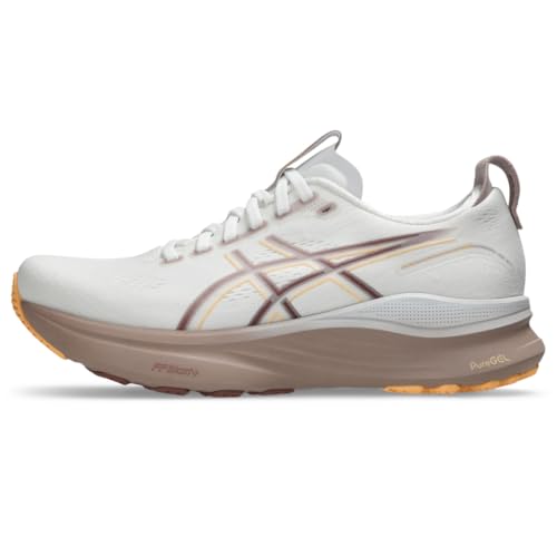 ASICS Women's Gel-Kayano 32 Running Shoes, 9.5, White/Orange Glow by ASICS - Used condition - US$118.70