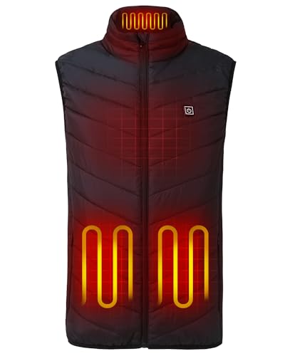 Image of Heated Vest for Men and Women,Lightweight Heating Vest for Winter Outdoor Hunting Skiing etc (Battery Not Included)