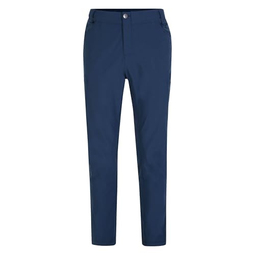 Image of Dare 2b Mens Tuned in II Walking Trousers Water Repellent Zip Off Hiking Shorts Blue