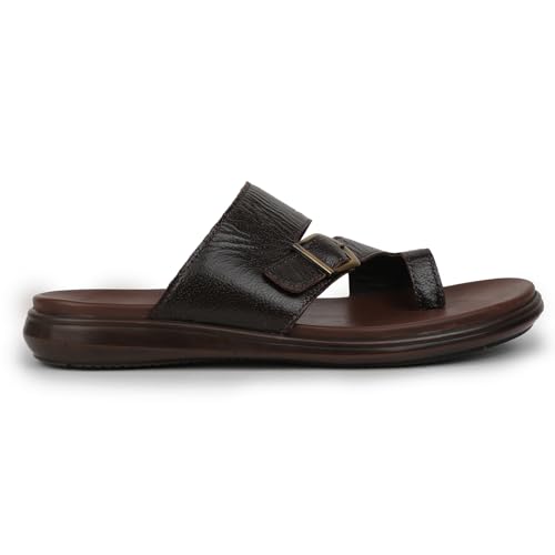 Image of Liberty Healers MDL 10E Casual Flat Toe Ring Sandal For Men With PVC Sole | Stylish and Comfortable | Durable Summer Footwear for Outdoor Indoor | Lightweight Cushioned Footbed
