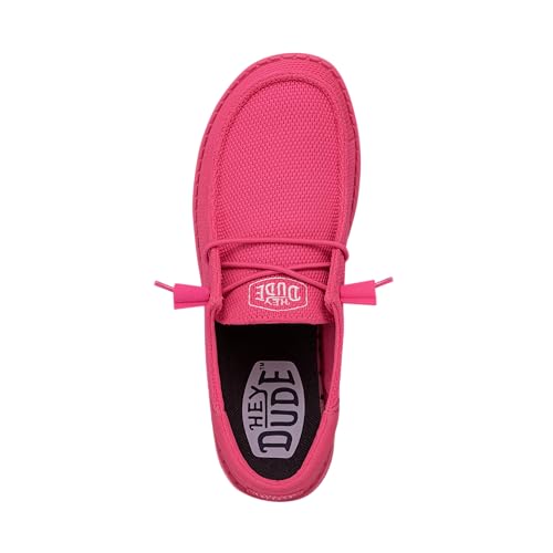 Image of HEYDUDE Women's Wendy Funk Mono Slip On Shoe | Stretch Knit Upper, Cushioned Foam Insole, Ultralight Casual Loafer