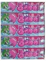 Big babol Chewing Gum Strawberry Flavour 20 Stick, (Imported)