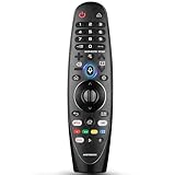 Bemexred Replacement LG Voice Magic Remote Control for 2017-2022 Smart TV, AN-MR20GA MR19BA MR18BA MR650A With Pointer Function, Black