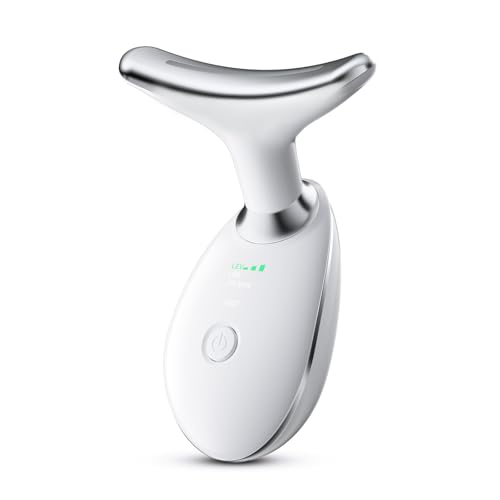 Jinstyles Neck and Face Skin Care Tool, Improve, Firm, Tightening and Smooth, White