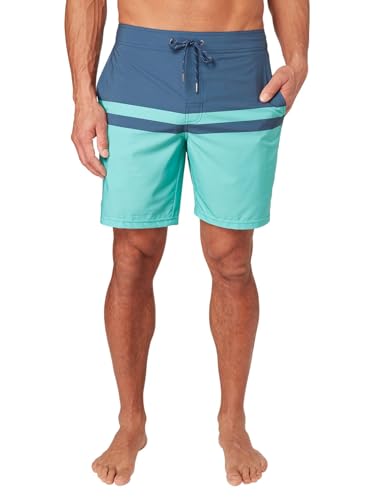 Image of Fair Harbor Ozone Board Short -- Men's Swimsuits with BreezeKnit Liner, 10-inch Inseam -- Quick Dry, Performance Swim Trunks