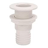 Enlybee Eficiencia de 5 cm a través del casco para barcos y caravanas, polipropileno, instalación