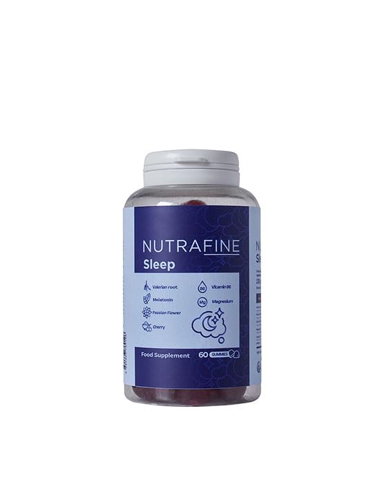 Sleep Gummy, Uyku Döngüsüne Yardımcı Gummies, Doğal Uyku Desteği, Vitamin B6, Magnezyum