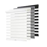 AOSKY Cordless Zebra Blinds 34.5×72