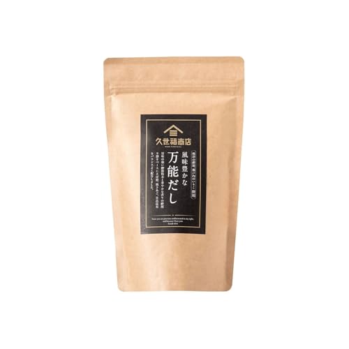 久世 福 風味豊かな 万能だし (8g×30包入り)×1個 和風だし 国産 無添加 無化調 鰹節 昆布