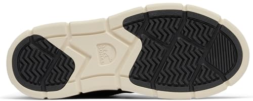 Sorel Damen Explorer III Joan WP Schneestiefel, Black, Chalk, 39 EU