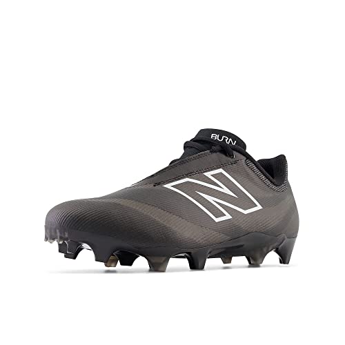 New Balance Unisex BurnX4 Lacrosse Shoe,Black/Blacktop,Men 7 / Women 8.5 by New Balance - Used condition - US$57.91