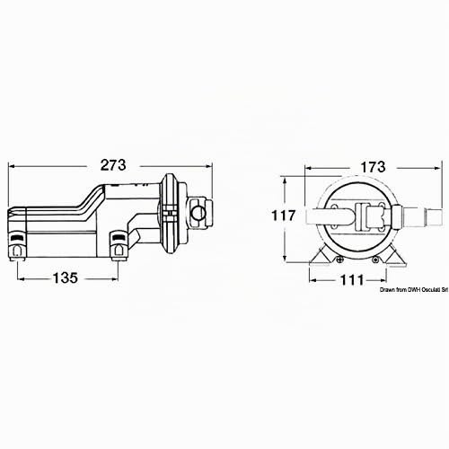 Whale Pompe Gulper 220 24 V