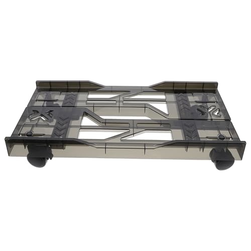 STOBOK Mobile Computer Tower Cart Swivel Wheels Adjustable CPU Stand Under Desk for Stylish Movable Pc Stand Ventilation for Enhanced Cooling