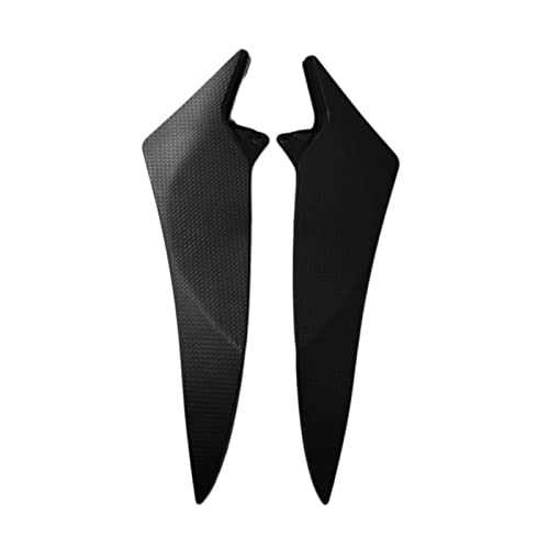 ZWFKJ LIHAI Shop Motorcycle Black Gas Tank Side Side Insertar Panel Panel Carreaje Cowl Cover