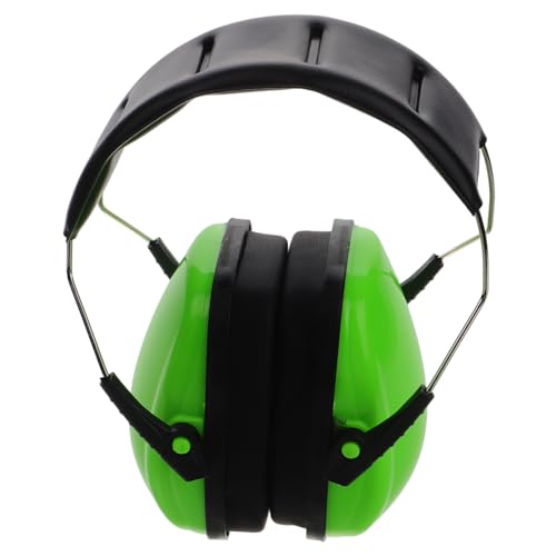 SEWOART Noise Reduction Ear Protector Ear Muffs Noise Reduction Earmuff Ear Protectors Earmuff for Ear Protection Hearing Protection Earmuff Ear Protector for Ear Protection Metal Green