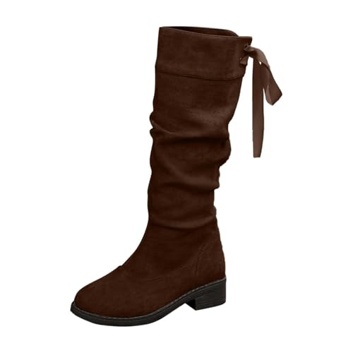 Bottes d'hiver confortables pour femme chaussures tendance à lacets