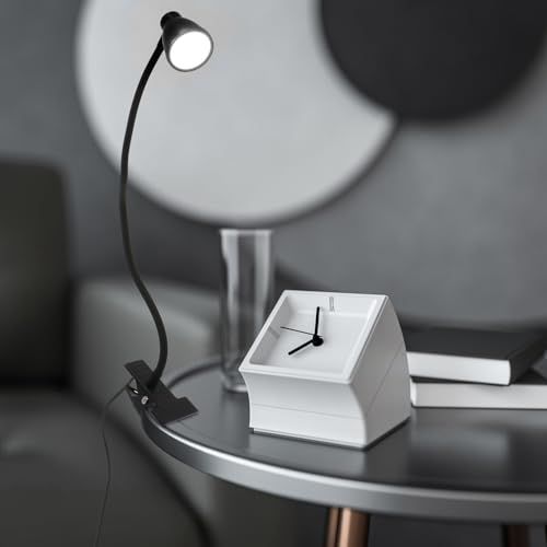 Lámpara de Mesa Noche Clip USB Negra para Lectura miniatura 7