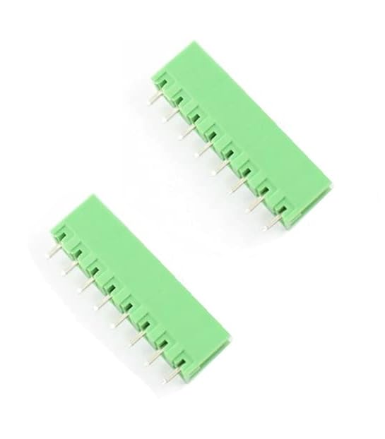 XY2500V-C 5.08-8 Pin Open Type Straight Terminal Block Male Connector 5.08mm Pitch - XINYA - Pack Of 2-picture-10