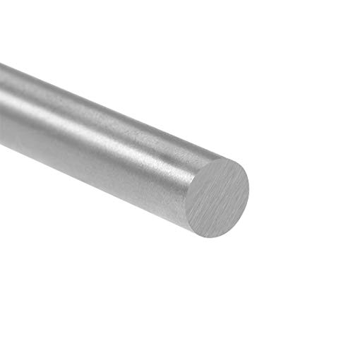 sourcing map 5Stk. Rundstahlstange 7mm HSS Drehmaschine Stangenmaterial Werkzeug 100mm lang für Wellen Zahnrad Bohren Maschinen Bohrmaschine Drehen Miniaturachse Zylinderstift