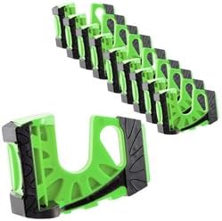 10-Pack Wedge-It Ultimate Door Stop - Green