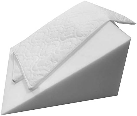 ITRAT® Wedge Pillow Back Support with Premium Foam - Helps with Acid Reflux and Gerd -Orthopedic Support Cushion For Back Pain, Leg Pain ,Snoring & Respiratory Problems -Breathable & Washable Cover