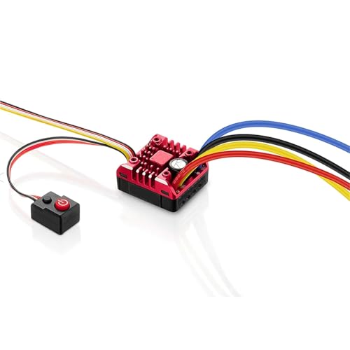 ESC impermeable WP 1080 G2 evita tirones motor en coche RC 1:10 2