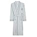 Robe Spring and Autumn Couple Nightgown Men and Women Pure Cotton Toweling Bathrobe Medium Cotton Home Wear Hotel Bathrobe (Male 3XL)