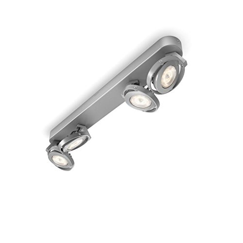 Philips Ledino Réglette LED Plafonnier - 4x75W - Aluminium Argenté - Moderne - Occasion