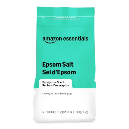 11 Best Bath Soaks for Sore Muscles: Relief That Works for Women Over 50 12 Amazon Essentials Epsom Salt Soaking Aid, Eucalyptus Scented, 3 Pound (Previously Amazon Basics)