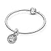 PANDORA Spinning Family Tree Dangle Charm - Compatible Moments Bracelets - Jewelry for Women - Gift for Women in Your Life - Made with Sterling Silver, Cubic Zirconia & Enamel