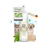Animalea Dentalspray für Hunde & Katzen -150 ml - Zahnspray – 100% natürlich, effektiv gegen Zahnstein, Mundgeruch, Plaque - zur Zahnreinigung & Zahnsteinentfernung, frischer Atem - Zahnpflege Hund