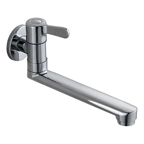Grifo de cocina con extensor de agua fría para ahorrar espacio en fregaderos pequeños