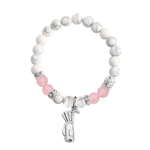 Golf Charm Bracelet for Sports Lovers