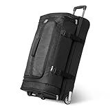 Amazon Essentials Sac de voyage à roulettes extensible pour les courts séjours, les esca...