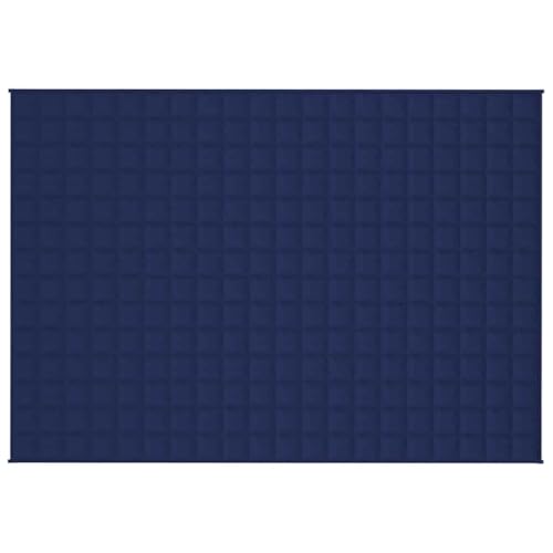 Couverture lestée 6 kg bleu pour des nuits sereines et relaxantes - 4