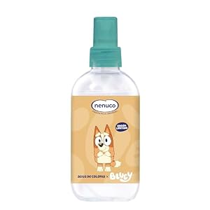 Nenuco agua de colonia fragancia original formato spray 240 ml, Edición Limitada Bingo (Bluey), recomendada para bebés a partir de 3 meses
