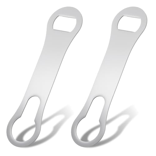 Shimmeroo 2Pcs Bottle Opener and Pour Spout Remover,Bar Key for