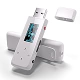 Bluetooth MP3 Player with USB and Clip, PECSU 32GB Lossless Audio Music Player with FM Radio, E-Book